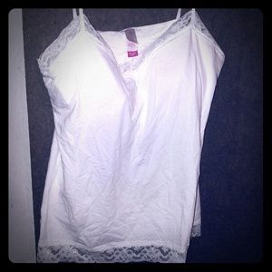 Beautiful white lace camisole Nwot!